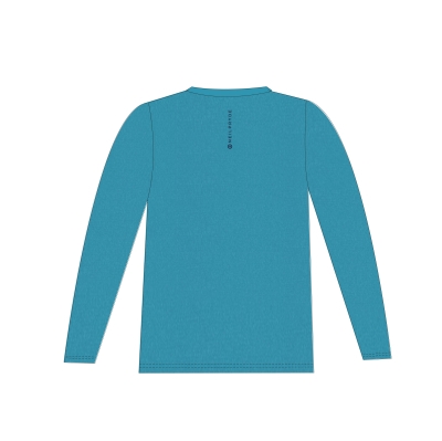 Мъжка тениска за сърф с UV защита NeilPryde Nano с дълъг ръкав в небесно синьо