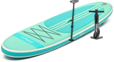 Retrospec Weekender 10' Inflatable Paddle Board (Seafoam)
