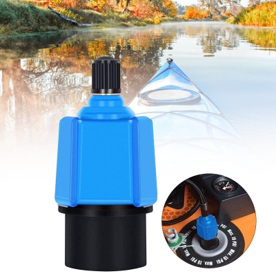 Standup Paddle Board Valve Adapter Rubber Boat Kayak Surfboard Air Valve Pump Converter With 4 Nozzles