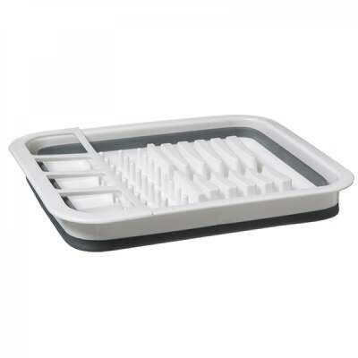 Silicone Dish Dryer With Foldable Drainer
