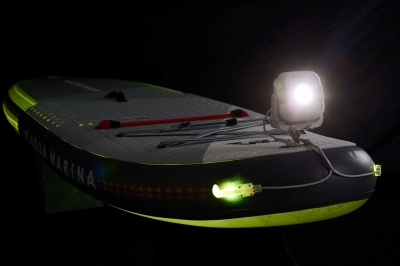 Стендъп падъл борд Aqua Marina Glow All-around iSUP със система за околна светлина 3,15 м/15 см