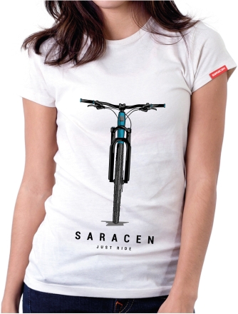 ТЕНИСКА SARACEN FRONT VIEW BIKE