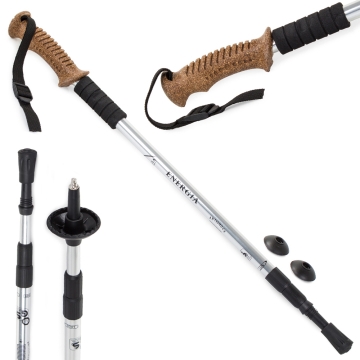 Nordic Walking Trekking Pole With A Cork Handle