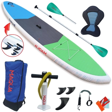 Maqua Rocket Kayak Set 10’8” Inflatable Stand Up Paddle Board