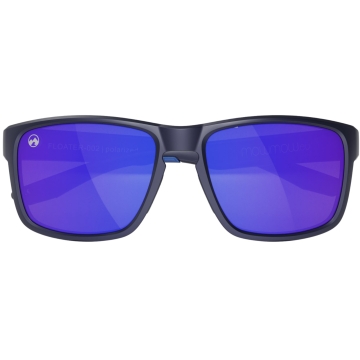 MowMow Floater - 002 Sunglasses Matte Dark Navy Blue Frame | Blue Lens