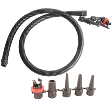 Pump Hose Including Multivalve Adapter