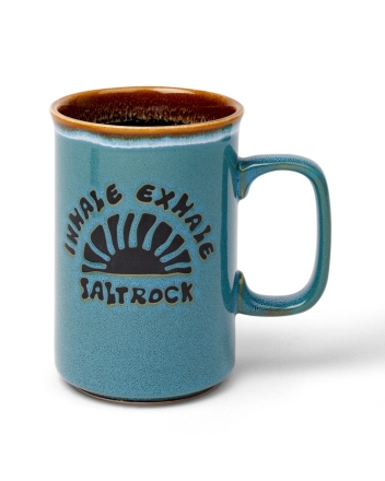 Saltrock Inhale Exhale Mug Teal