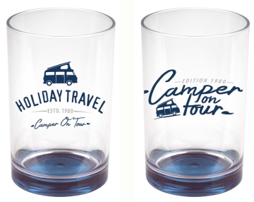 Holiday Travel Key West SAN Drinking Glasses 2 pcs/set