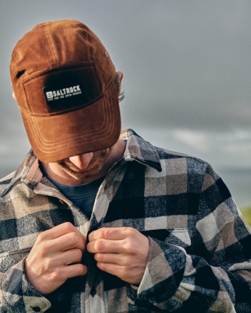 Saltrock Eden Corduroy Cap Brown 