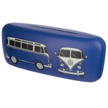 Glasses/Sunglasses Case Volkswagen VW T1 Camper Bus Blue