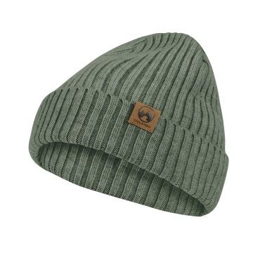 MowMow Cedar Merino Beanie Dark Green