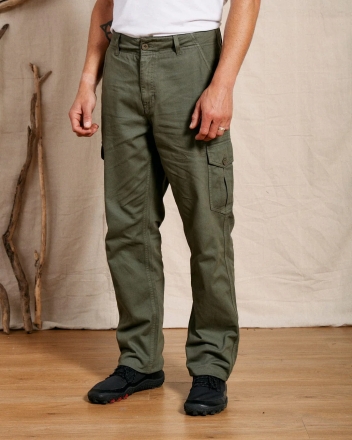 Saltrock Godrevy 2 Mens Cargo Trousers Green