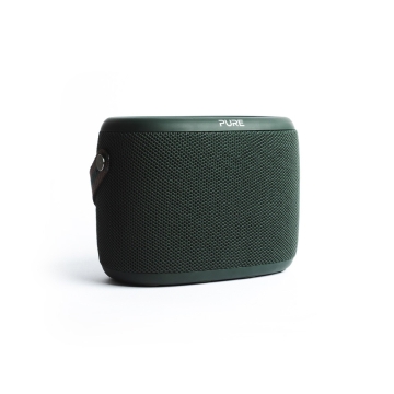 Pure Woodland Waterproof (IP67) Outdoor Speaker with Bluetooth and FM/DAB+ Radio Green