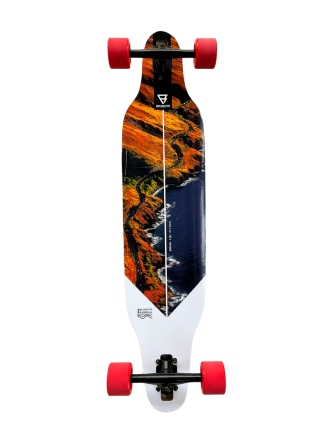 Brunotti Hillside Longboard Blue