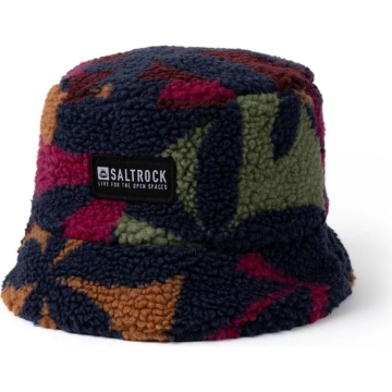 Saltrock Womens Balance Borg Reversible Bucket Hat Blue Dress