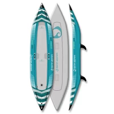 Надуваем каяк Spinera Hybris 410 двуместен