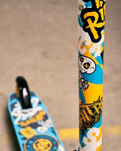 Saltrock Warped Stunt Scooter Blue 