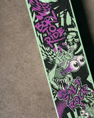 Saltrock Creeper Stunt Scooter Turquoise