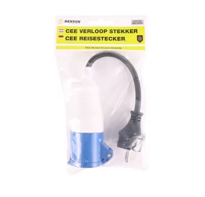 Захранващ кабел CEE адаптер за кемпери и каравани