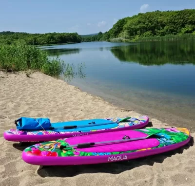 Maqua Tiles Kayak Kit 10'8" Inflatable Stand Up Paddle Board