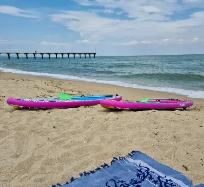 Maqua Tiles Kayak Kit 10'8" Inflatable Stand Up Paddle Board