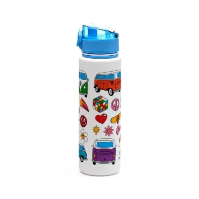 Volkswagen VW T1 Camper Bus Ρετρό Pop Top 600ml Αδιάσπαστο Μπουκάλι