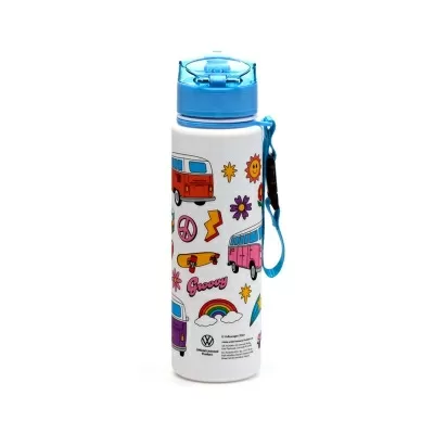 Volkswagen VW T1 Camper Bus Ρετρό Pop Top 600ml Αδιάσπαστο Μπουκάλι