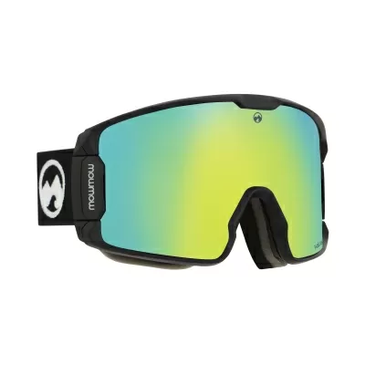 Маска за ски и сноуборд MowMow Legend M/L с черна рамка и златно/синя X-celLens плака