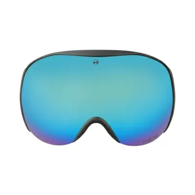 Маска за ски и сноуборд MowMow Charger M/L с черна рамка и синя X-celLens плака