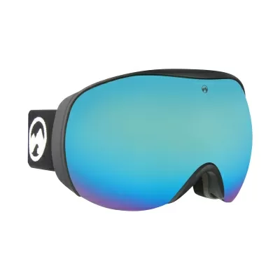 Маска за ски и сноуборд MowMow Charger M/L с черна рамка и синя X-celLens плака