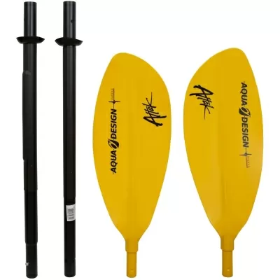 Гребло за каяк Aquadesign K1 Attak 4 в жълто