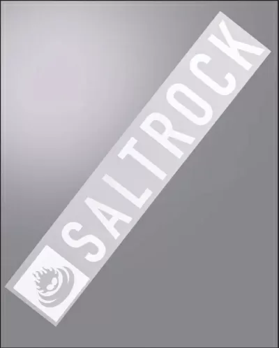 Σημάδι Saltrock Corp Logo Van Λευκό