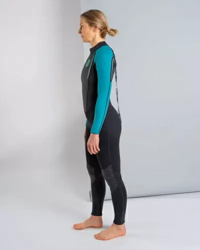Дамски неопрен Saltrock Core 3/2 в цвят тюркоаз