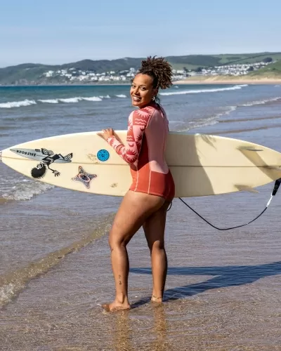 Дамски неопрен Saltrock Equinox в оранжево