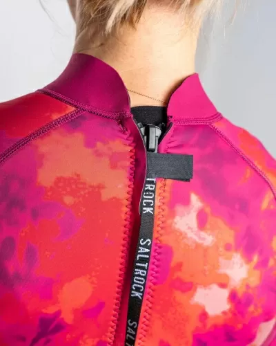 Дамски неопрен Saltrock Peace Tie Dye в розово
