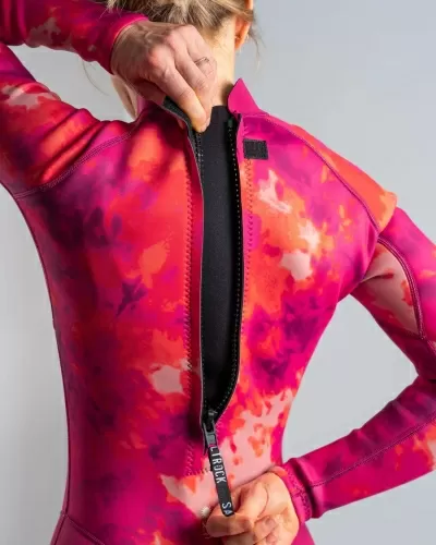 Дамски неопрен Saltrock Peace Tie Dye в розово
