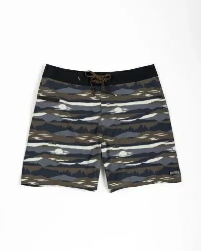 Бордшорти Saltrock Camo Stripe в сиво