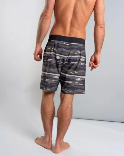 Бордшорти Saltrock Camo Stripe в сиво
