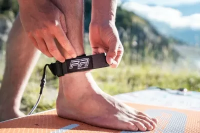 Pure Air All-Round iSUP Coast 10'10" with adjustable aluminum SUP/KAYAK 4T paddle and safety leash Minicombo (Orange)