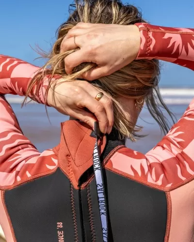 Дамски неопрен Saltrock Equinox 3/2 в оранжево/черно