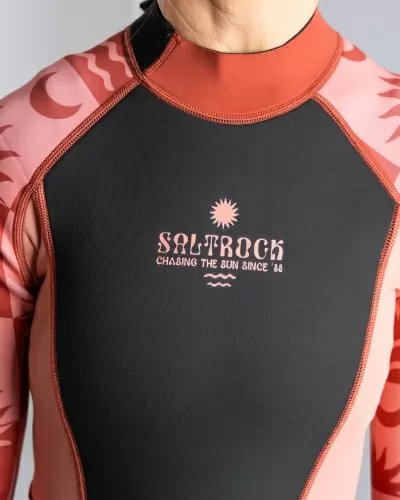 Дамски неопрен Saltrock Equinox 3/2 в оранжево/черно