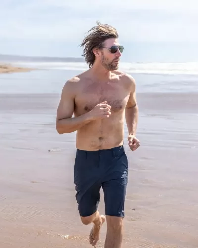 Хибридни къси панталони бордшорти Saltrock Amphibian 3 в синьо