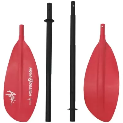 Гребло за каяк Aquadesign K1 Attak 4 в червено