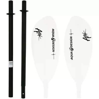 Гребло за каяк Aquadesign K1 Attak 4 в бяло