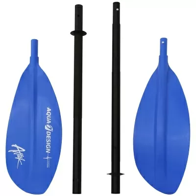 Гребло за каяк Aquadesign K1 Attak 4 в синьо