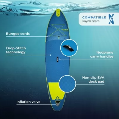 WATTSUP Sar 10'8" Minicombo SUP