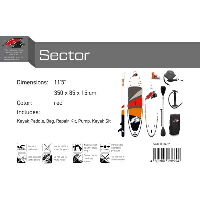 F2 Sector Combo 11'5" SUP