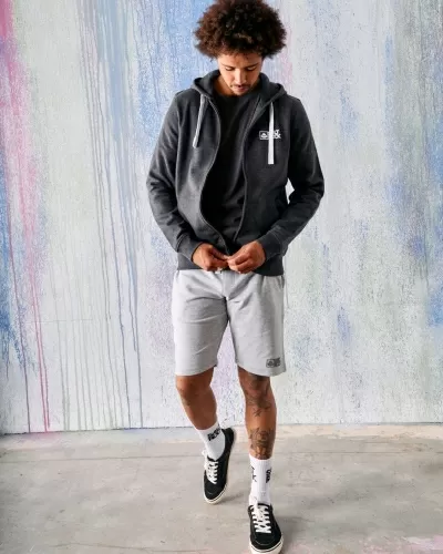 Суитшърт с качулка Saltrock Saltrock Original в тъмносиво