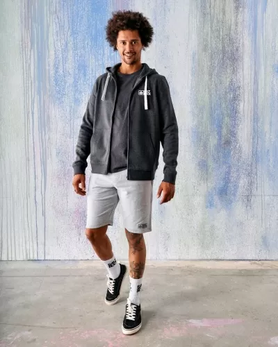 Суитшърт с качулка Saltrock Saltrock Original в тъмносиво