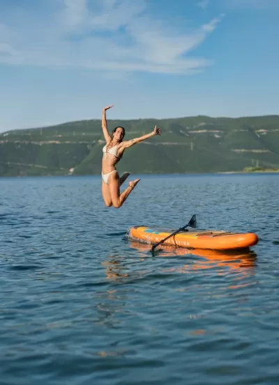 СУП Aqua Marina AMGo Turbo 320 10'6" с електрически двигател